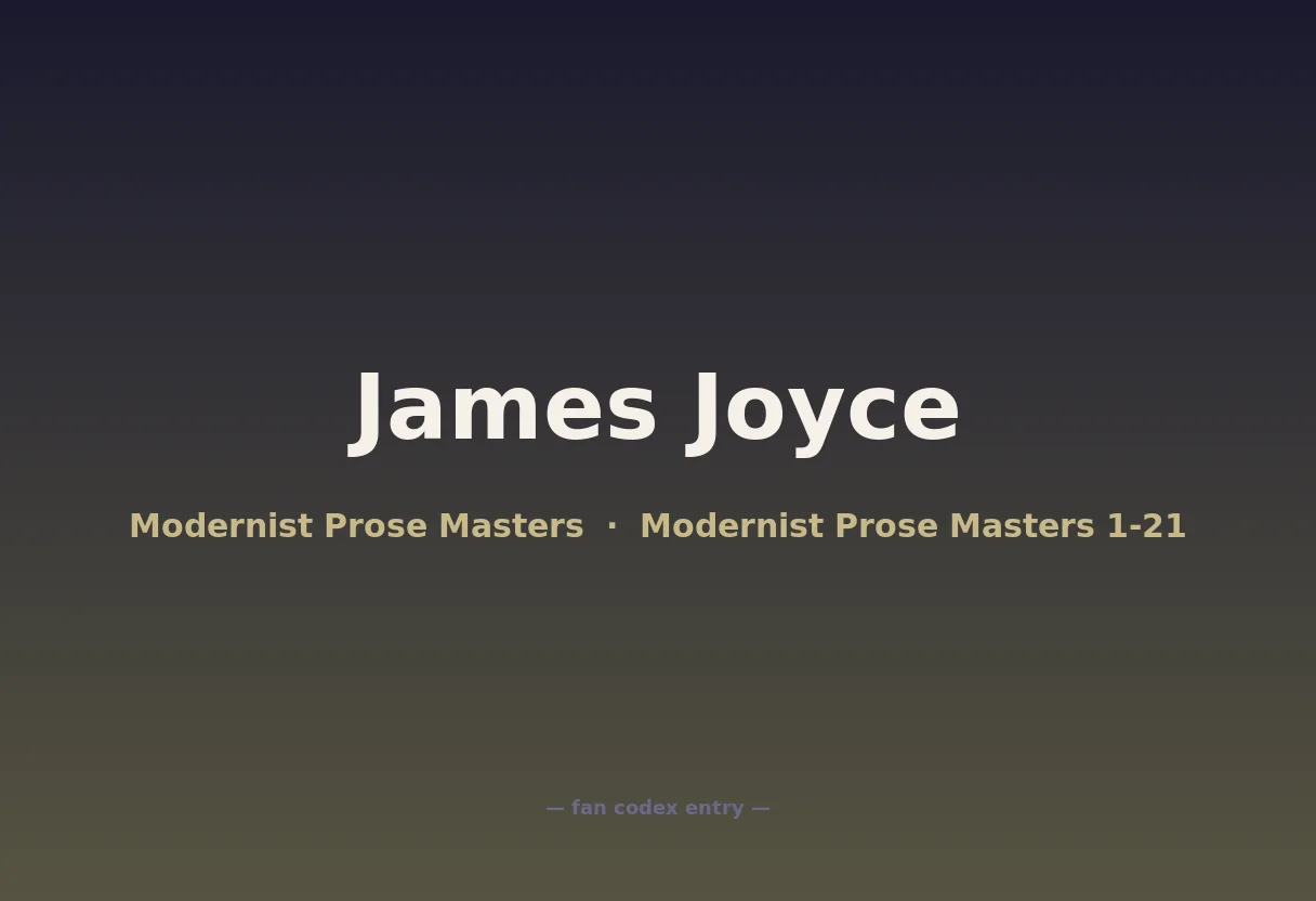 James Joyce