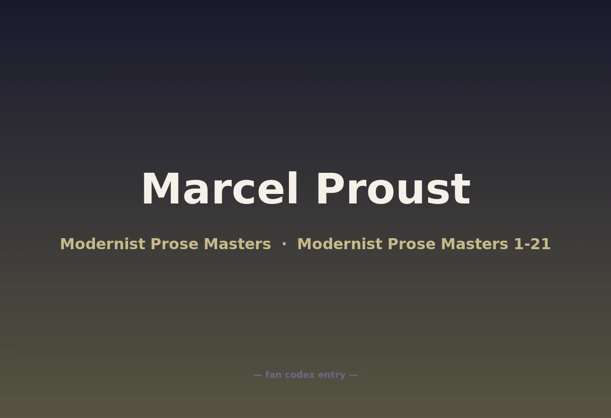 Marcel Proust