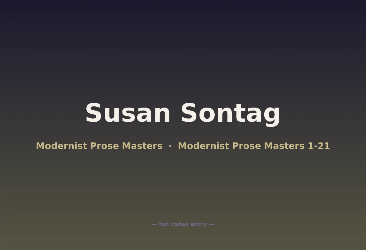 Susan Sontag