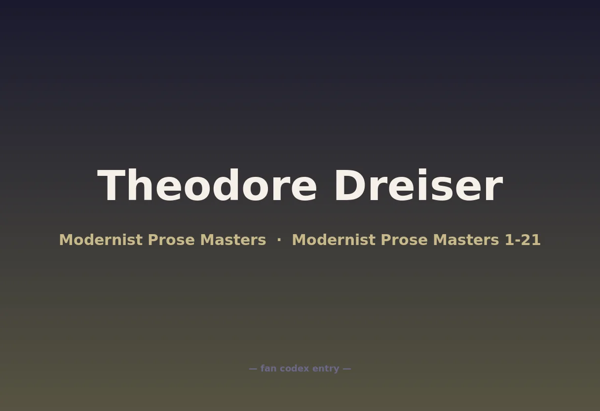 Theodore Dreiser