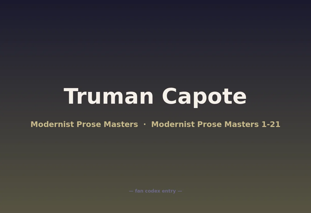 Truman Capote