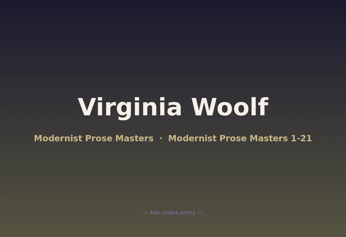 Virginia Woolf