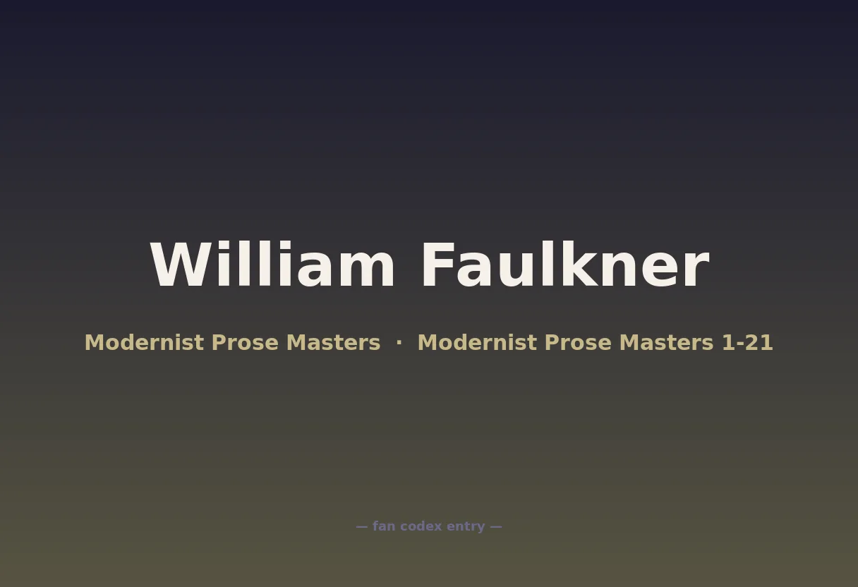 William Faulkner