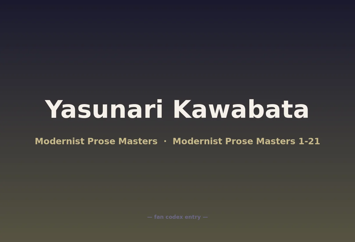 Yasunari Kawabata