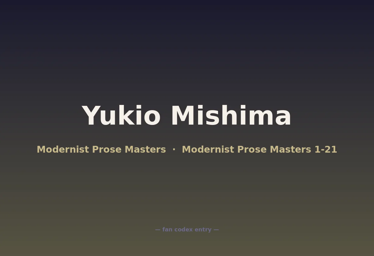 Yukio Mishima